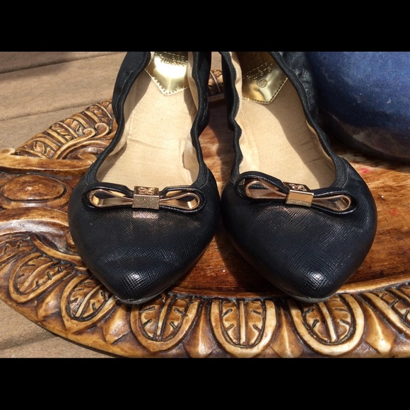 Butterfly Twist black flats🦋 - Picture 3 of 6